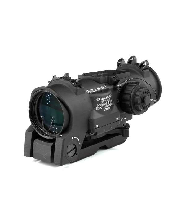 SOTAC Elcan 1-4 Dual Role Riflescope Black Free Killflash and Docter Footprint Mount Plate