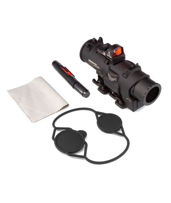 SOTAC Elcan 1-4 Dual Role Riflescope with Docter Red Dot Sight Black Combo