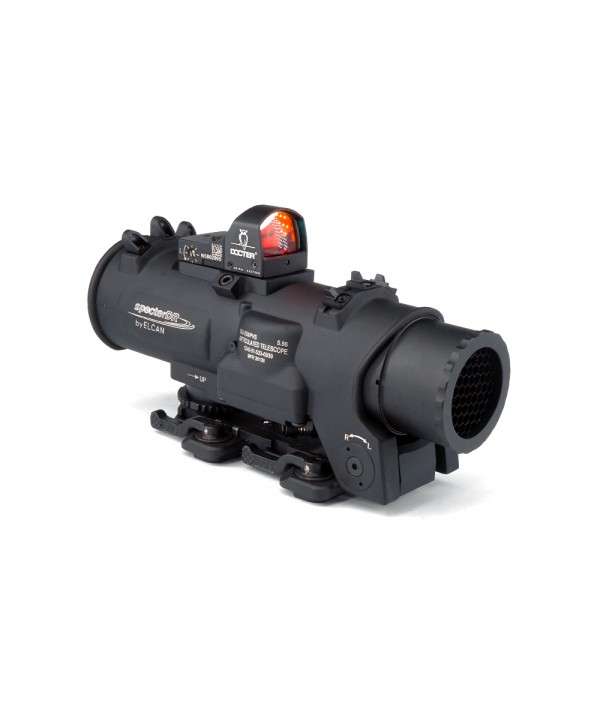 SOTAC Elcan 1-4 Dual Role Riflescope with Docter Red Dot Sight Black Combo