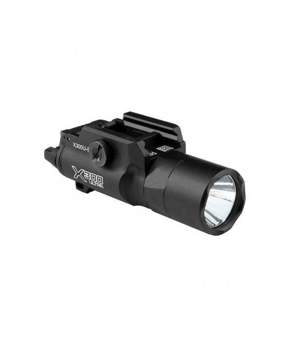 SOTAC X300U-B Ultra LED WeaponLight 1000 Lumens Pistol Light Black Color