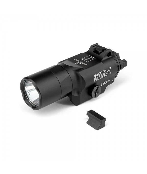 SOTAC X300U-B Ultra LED WeaponLight 1000 Lumens Pistol Light Black Color