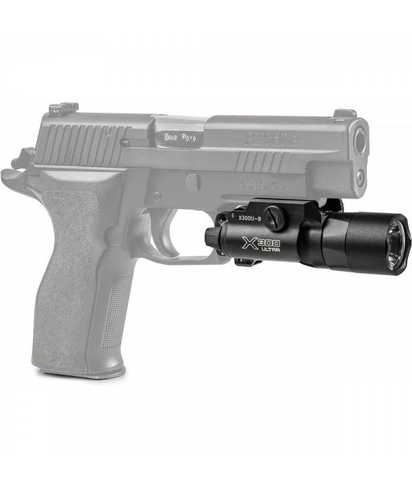 SOTAC X300U-B Ultra LED WeaponLight 1000 Lumens Pistol Light Black Color