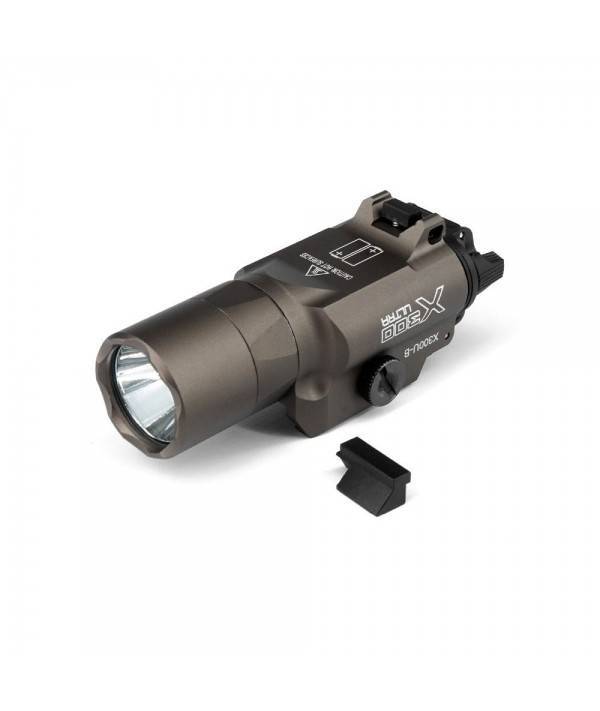 SOTAC X300U-B Ultra LED WeaponLight 1000 Lumens Pistol Light FDE Color