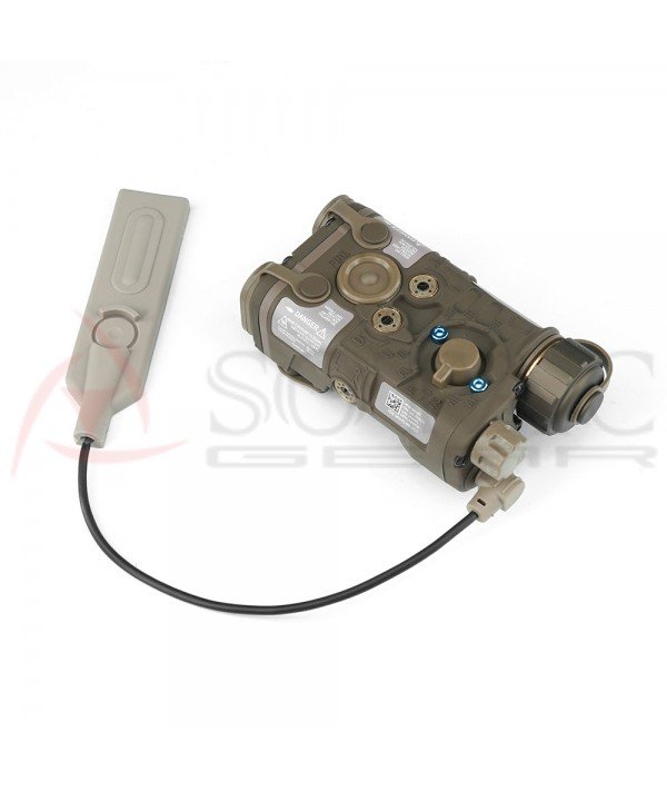 SOTAC NGAL Deluxe Ver.  IR Illuminator & Vis Red Aiming Laser FDE Color CNC forged Aluminum Metal