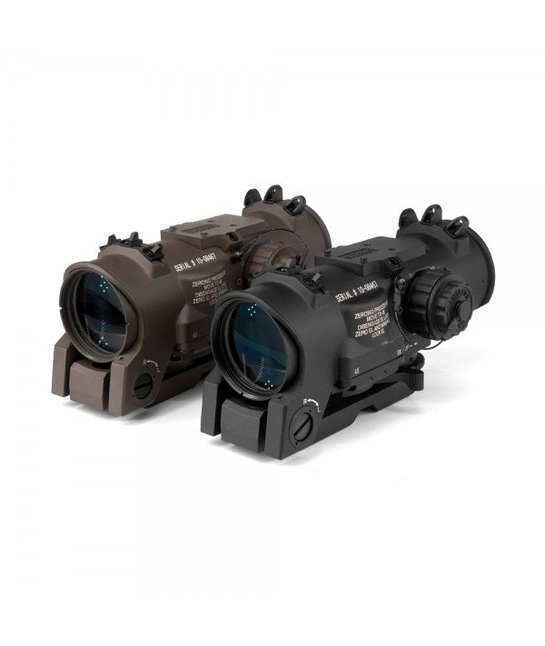 SOTAC Elcan 1-4 Dual Role Riflescope FDE Color Free Killflash and Docter Footprint Mount Plate