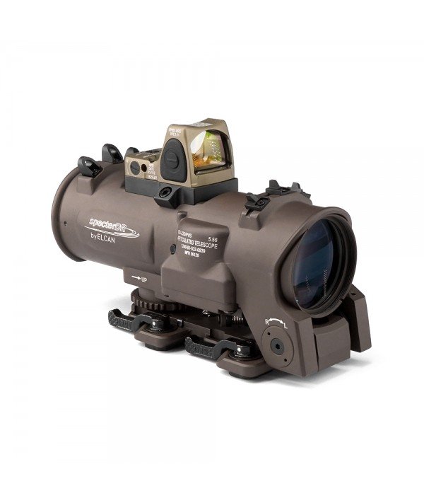 SOTAC Elcan 1-4 Dual Role Riflescope with RMR Red Dot Sight FDE Combo