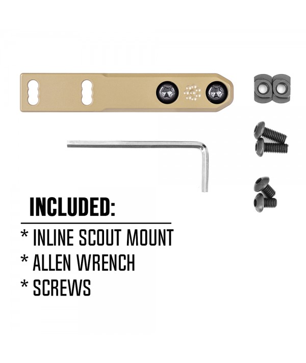 SOTAC Inline Scout Mount M-LOK FDE