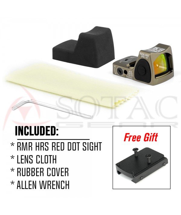 SOTAC RMR 3.25MOA Red Dot Sight FDE NEW In 2024