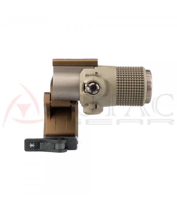 SOTAC G33 3X Magnifier w/FTC Mount HRF AMC Cover 2.26" FDE Combo