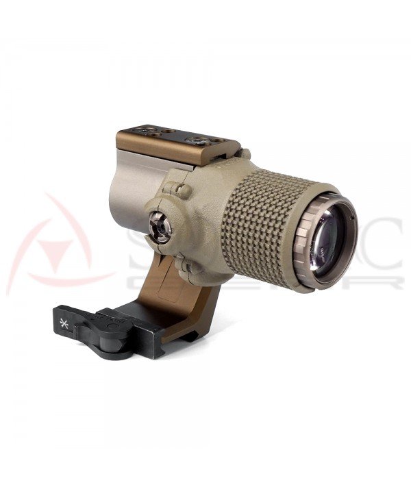 SOTAC G33 3X Magnifier w/FTC Mount HRF AMC Cover 2.26" FDE Combo