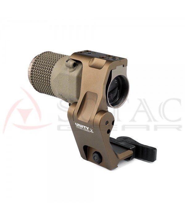 SOTAC G33 3X Magnifier w/FTC Mount HRF AMC Cover 2.26" FDE Combo