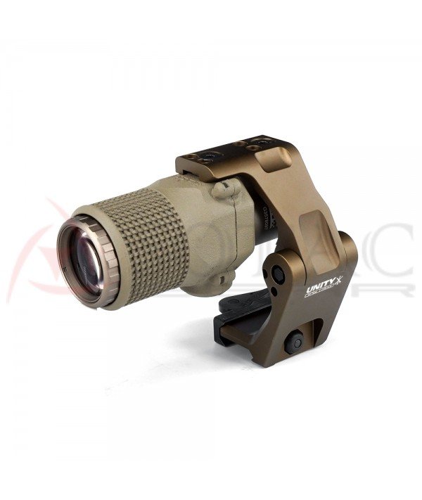 SOTAC G33 3X Magnifier w/FTC Mount HRF AMC Cover 2.26" FDE Combo