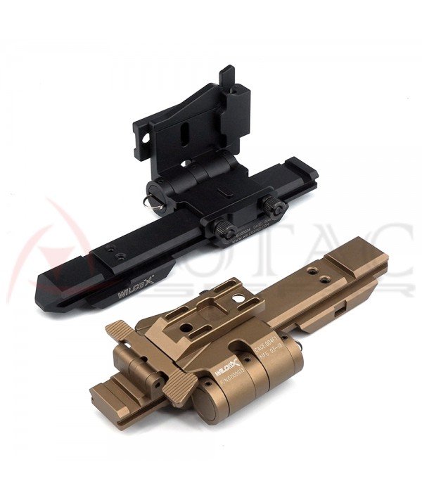 SOTAC Flip Mount w/riser System For EOTECH Black