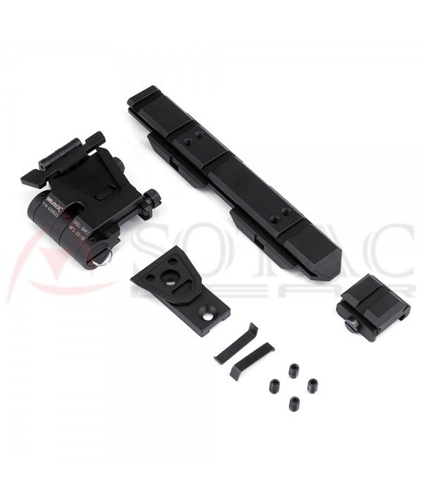 SOTAC Flip Mount w/riser System For EOTECH Black