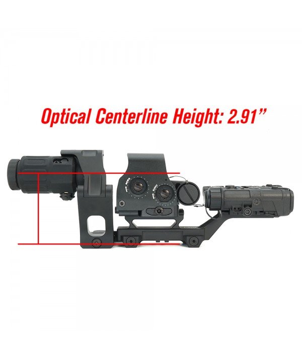 SOTAC GBRS OMNI FTC Mount 2.91" Optic Height Black