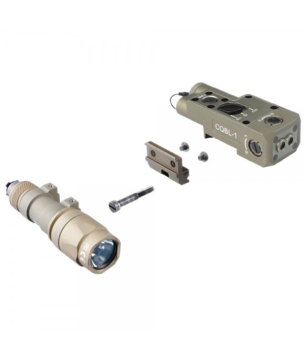 SOTAC CQBL-1 IR Laser Sight VIS Green Lasers Optics FDE