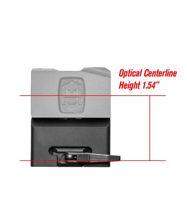 SOTAC P2 QD Picatinny Rail Mount 1.54" Optical Height