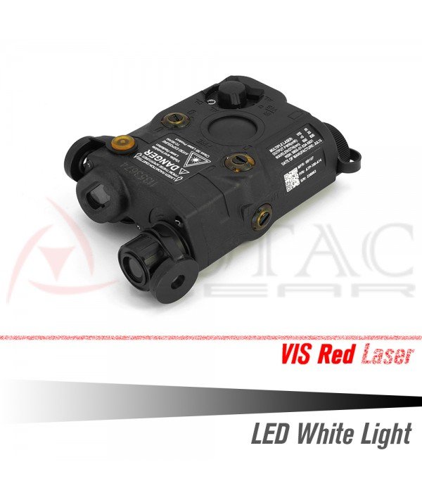 SOTAC PEQ-15 IR Laser Sight & VIS Red Laser & LED White Light Black