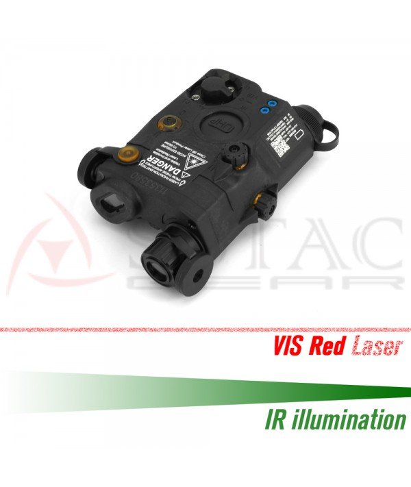 SOTAC LA-5C IR Laser Sight & VIS Red Laser & IR Illumination Black