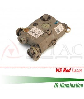 SOTAC LA-5C IR Laser Sight & VIS Red Laser & IR Illumination TAN