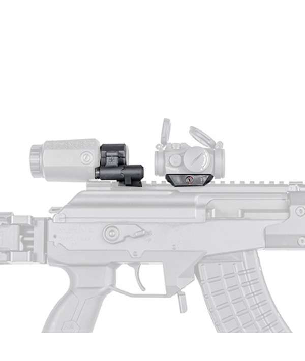 SOTAC Arisaka Low Micro Mounts Optic Centerline: 0.9" Height For T2 And 3X Magnifier Combo