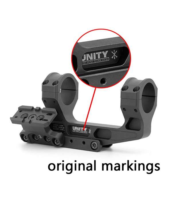 SOTAC Tactical Fast 2.05" LPVO Scope Mount 30mm Tube With T2&RMR Red Dot Sight Offset Optic Adapter Plate