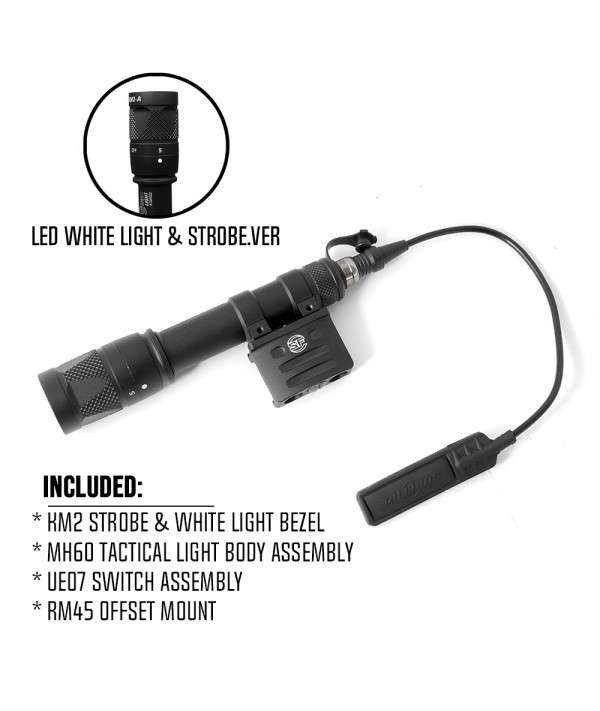 SOTAC M611V Storbe Flashlight