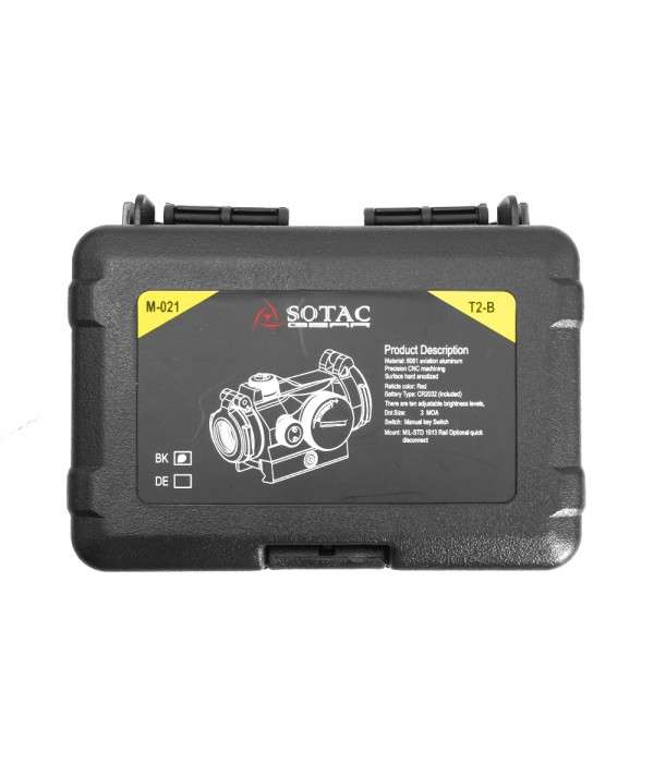 SOTAC 1X22mm Optics Reflex Red Dot Sight