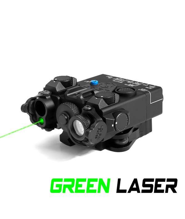 DBAL-A2 Green Dot Dual Beam Laser Sight Flashlight Tactical DBAL