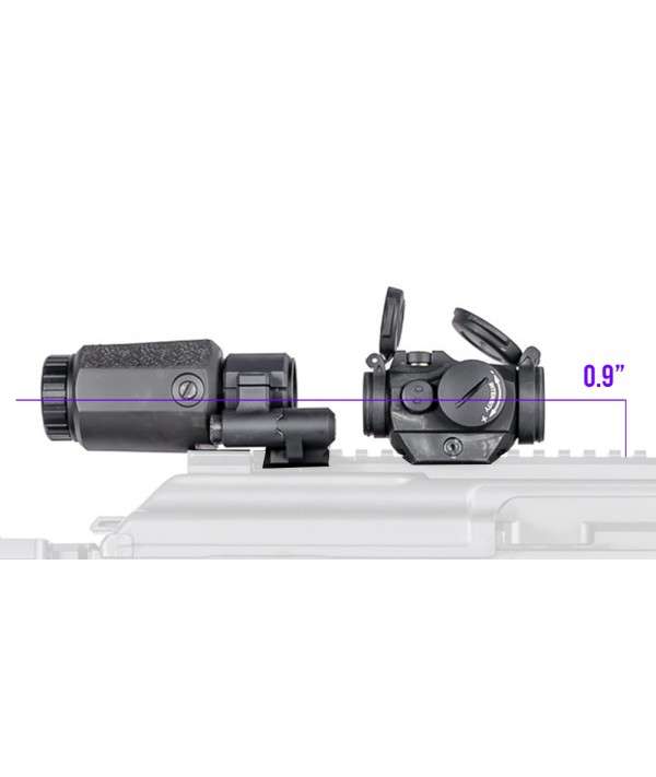 SOTAC Tactical Low Mount w/Original Micro Sight Footprint For T1 T2 ROEMO5 M5 M5S M5B ROMEO5