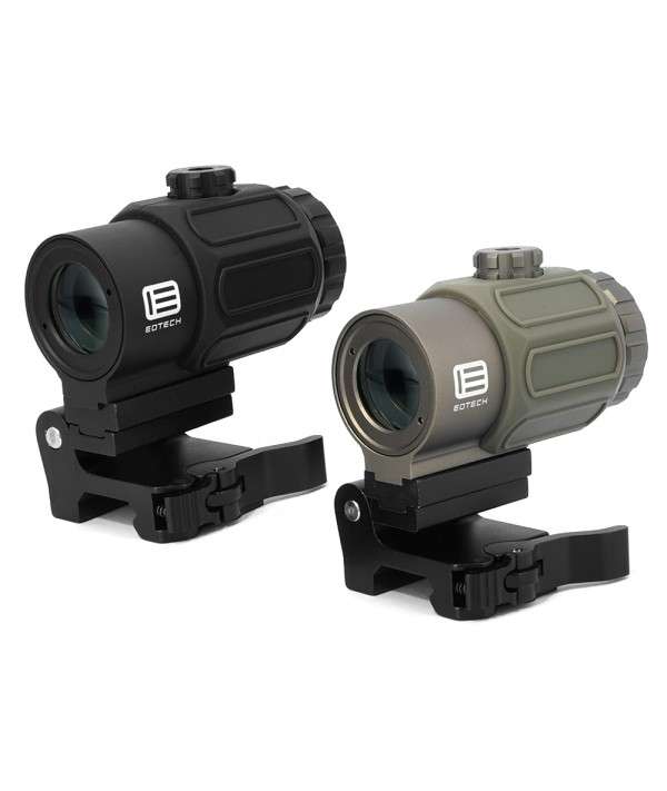 SOTAC G43 Tactical 3X Optics Magnifier Black w/Switch To Side (STS) QD Mount