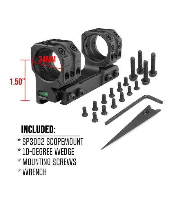 SOTAC Tactical 1.50" 34mm Tube SP 3002 Scope Mount