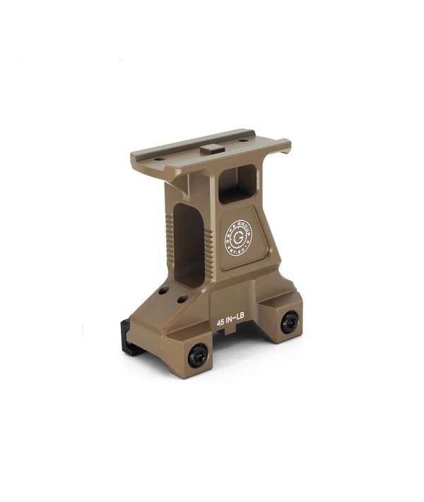 SOTAC GBRS Group Lerna Optic Mount For MicroT2 Red Dot Sight FDE Color