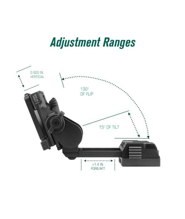 SOTAC L4G24 NVG Mount Extended Version Black Color